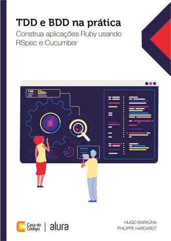 Livro de TDD e BDD com Cucumber e Rspec